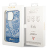 Guess Porcelain Collection - Etui iPhone 14 Pro Max (niebieski)