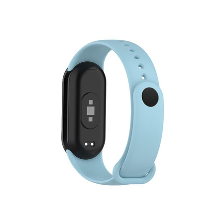 Pasek Silikonowy Mi Band 8 / M8 (9), LIGHT BLUE / BŁĘKITNY