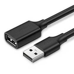 Kabel USB 2.0 przedłużający UGREEN US103, 1.5m (czarny)