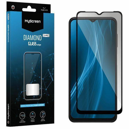 Szkło Hartowane HONOR 70 LITE MyScreen Diamond Glass Edge Full Glue Lite czarne