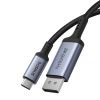 Kabel jednokierunkowy Baseus High Definition Series USB-C do DisplayPort 1.4 8K 60Hz 1.5m - czarny