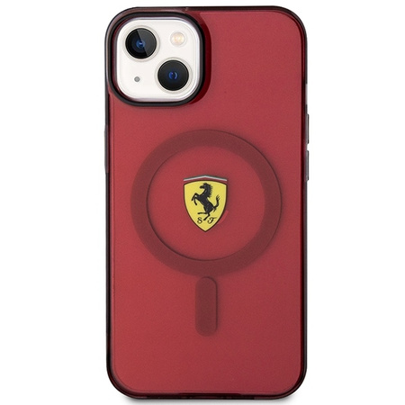 Ferrari FEHMP14SURKR iPhone 14 6.1" rot/rot Hardcase Translucent Magsafe