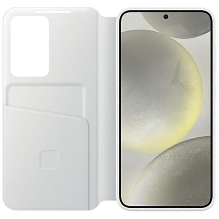 Samsung Smart View Wallet EF-ZS921CWEGWW case with flap for Samsung Galaxy S24 - white