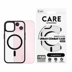 CARE by PanzerGlass Urban Combat Case MagSafe Hülle für iPhone 15 – Schwarz