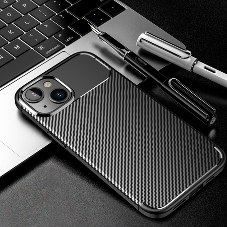 Nakładka Carbon Black do iPhone 14 6,1"