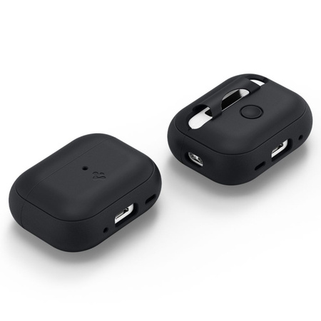 Spigen SILIKON FIT GURT Apple AIRPODS PRO 1/2 SCHWARZ