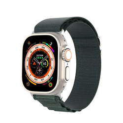 DUX DUCIS GS - pasek nylonowy do Apple Watch 42/44/45/49mm oliwkowy