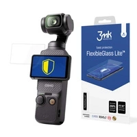 Szkło hybrydowe 3mk FlexibleGlass Lite™ na DJI Osmo Pocket 3