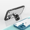 Nillkin Cyclops Case A durable case with a camera cover and a foldable stand for iPhone 13 Pro blue