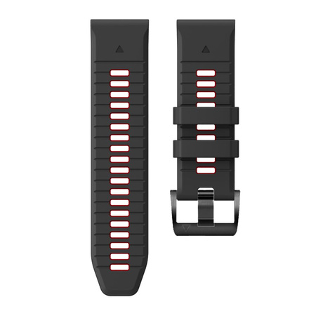 Strap for GARMIN FENIX 3 / 5X / 3HR / 5X PLUS / 6X / 6X PRO / 7X Tech-Protect IconBand black and red