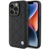 BMW Leather Quilted case for iPhone 15 Pro Max - black