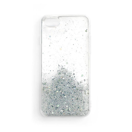 Wozinsky Star Glitter błyszczące etui pokrowiec z brokatem Xiaomi Redmi K40 Pro+ / K40 Pro / K40 / Poco F3 przezroczysty