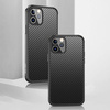 Case IPHONE 11 PRO MAX Sulada Carbon Fiber Hybrid Case black