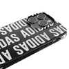 Adidas OR Snap Case Logo iPhone 14 Pro 6.1" black/black 50246