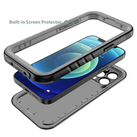 Schutzhülle IPHONE 13 Tech-Protect Shellbox IP68 schwarz