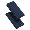 Schutzhülle SAMSUNG GALAXY M53 5G mit einem Flip Dux Ducis Skin Leder navy blau