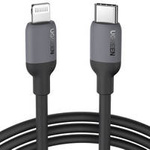 Ugreen fast charging USB Type C - Lightning cable (MFI certificate) C94 chip Power Delivery 1 m black (US387 20304)