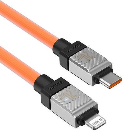 Baseus kabel CoolPlay USB-C - Lightning 2m 20W pomarańczowy