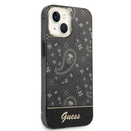 Guess Bandana Paisley - Etui iPhone 14 Plus (czarny)