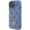 Original Case APPLE IPHONE 15 Guess Hardcase Crossbody 4G Metal Logo (GUHCP15SP4TDSCPB) blue