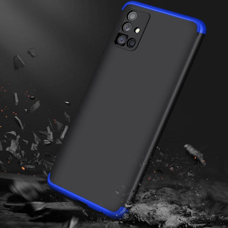 GKK 360 Protection Case etui na całą obudowę przód + tył Samsung Galaxy M51 niebieski