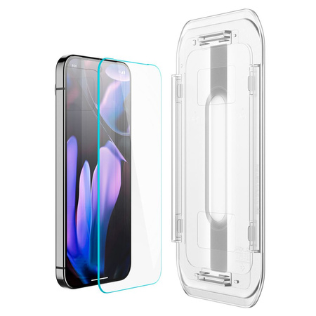 SZKŁO HARTOWANE SPIGEN GLAS.TR ”EZ FIT” 2-PACK GOOGLE PIXEL 9 PRO XL CLEAR