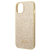 Guess GUHCP14MHGGSHD iPhone 14 Plus 6.7 &quot;gold / gold hard case Glitter Script