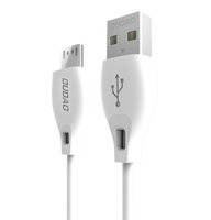 Dudao przewód kabel micro USB 2.4A 2m biały (L4M 2m white)