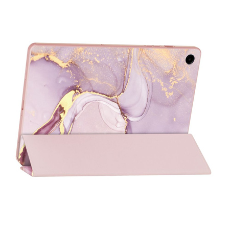 Case SAMSUNG GALAXY TAB A9+ Tech-Protect SmartCase Marble pink