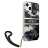 Guess nakładka do iPhone 13 6,1&quot; GUHCP13MKCABBK czarny hard case Camo Strap Collection