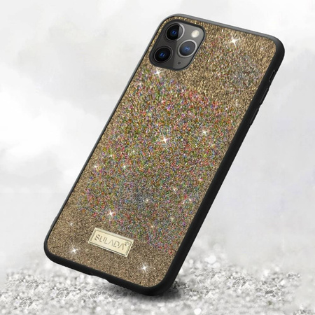 Etui IPHONE 11 PRO Brokat SULADA Dazzling Glitter wielokolorowe