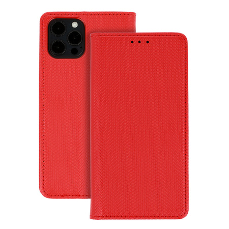 Kabura Smart Book MAGNET do HUAWEI P30 PRO CZERWONA