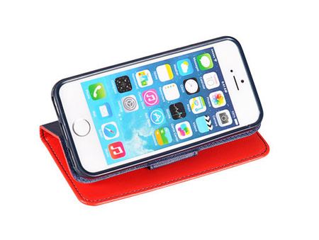 Kabura Fancy do Iphone 12 Pro Max czerwono-granatowa