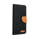 Kabura CANVAS Book do IPHONE 16 czarny