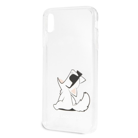 Karl Lagerfeld Choupette Fun Sunglasses - Etui iPhone Xs Max (przezroczysty)