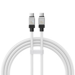 Baseus kabel CoolPlay USB-C - USB-C 1m 100W biały