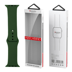 Yesido WB44 Silikonowy Pasek do Apple Watch L 38/40/41 (97+132) #43 ALFALFA/ZIELONY