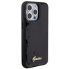 Guess Pailletten Script Metallhülle für iPhone 15 Pro – Schwarz