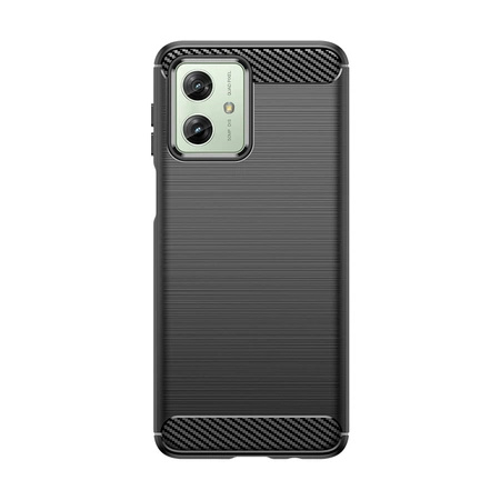 Carbon Case für Motorola Moto G54 - schwarz