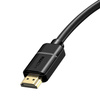 Baseus kabel przewód HDMI 2.0 4K 30 Hz 3D HDR 18 Gbps 8 m czarny (CAKGQ-E01)