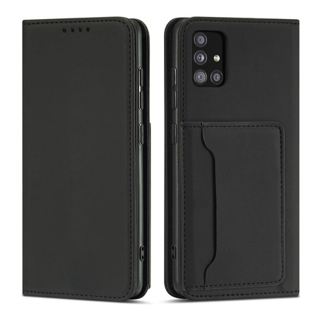 Magnet Card Case Case for Samsung Galaxy A53 5G Pouch Wallet Card Holder Black