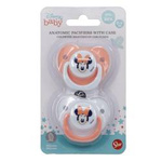 Minnie Mouse - Smoczek anatomiczny 2 szt 0-6m (Indigo dreams)