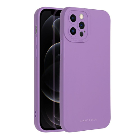 Futerał Roar Luna Case - do iPhone 12 Pro Fioletowy