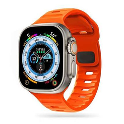 Armband für APPLE WATCH 4 / 5 / 6 / 7 / 8 / SE / ULTRA (42 / 44 / 45 / 49 MM) Tech-Protect Iconband Line orange