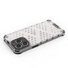 Honeycomb case for iPhone 14 Pro armored hybrid cover black