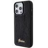 Guess Pailletten Script Metallhülle für iPhone 15 Pro – Schwarz