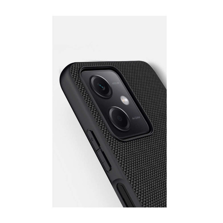 Nillkin Textured Case for Xiaomi Redmi Note 12 5G / Poco X5 5G Reinforced Nylon Cover Black