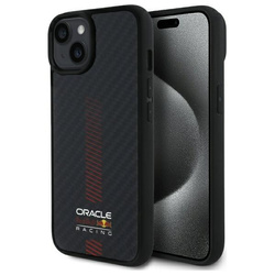 Red Bull RBHMP14S24CFGSMK iPhone 14 6.1"  hardcase czarny/black Carbon Fiber Power Bar MagSafe