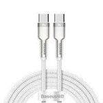 Baseus Cafule Series Metal Data Cable Type-C to Type-C 100W 2m White