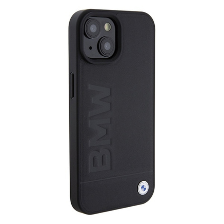 BMW BMHMP15SSLLBK iPhone 15 6.1&quot; black/black Magsafe hardcase Signature Logo Imprint